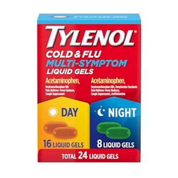 Tylenol Day & Night Cold & Flu Liquid Ge