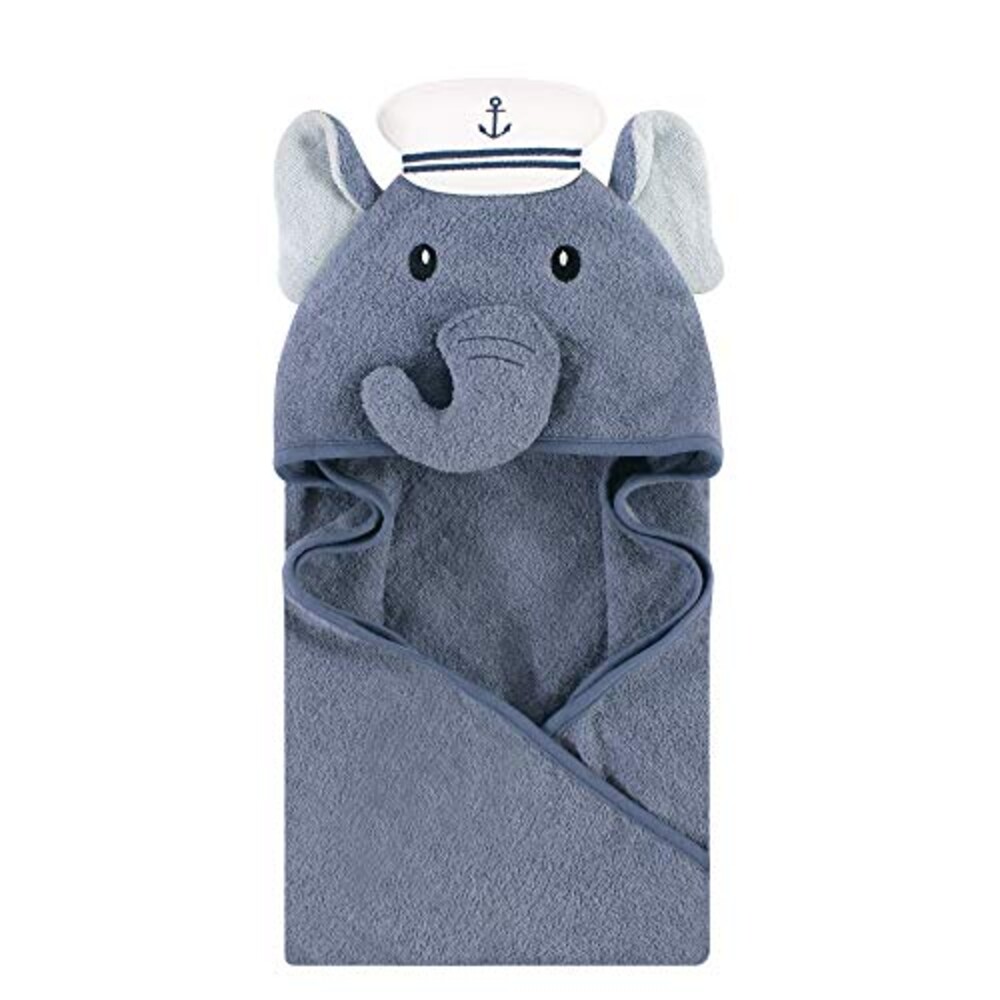 Hudson Baby Unisex Baby Cotton Animal Fa