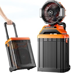 Lanonany 38000mAh Portable Misting Fan,