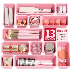 Canfanni 13 Pack Plastic Drawer Organize