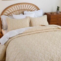 EVENHUG Quilt Queen Size Bedding Set wit