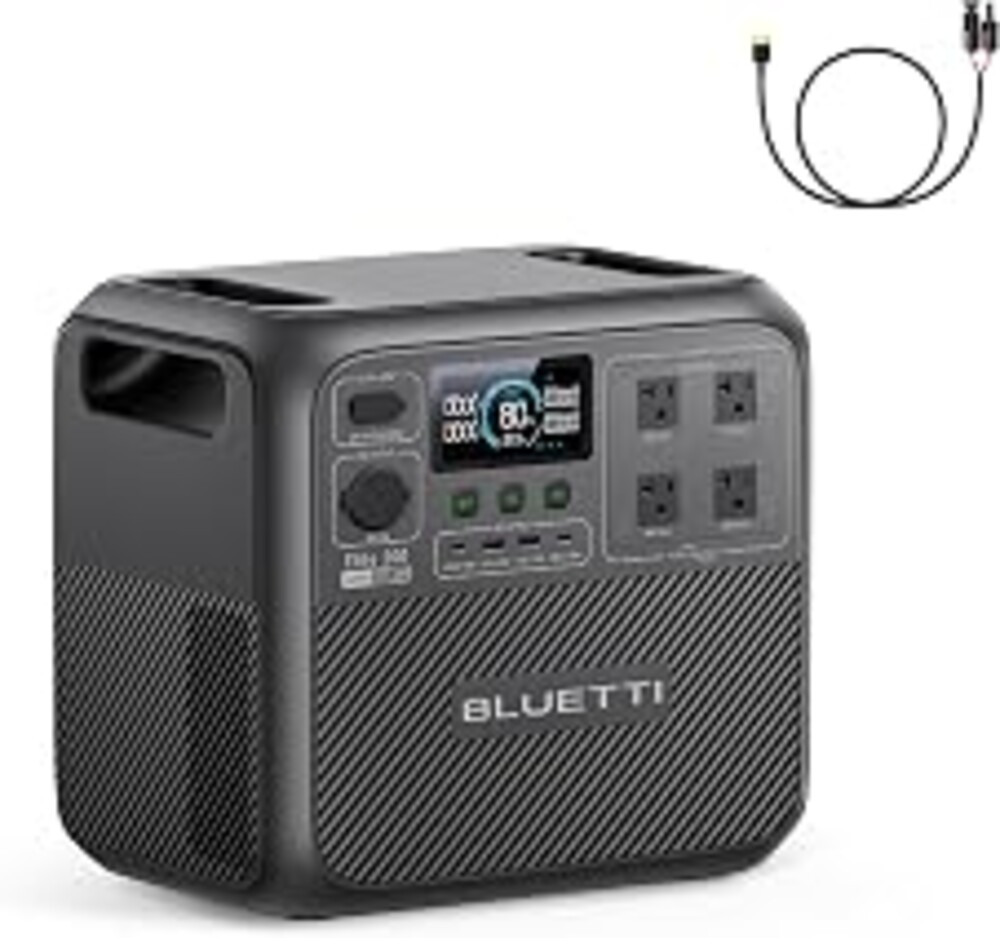BLUETTI Elite 200 V2 Portable Power Station 2073.6Wh 2600W Solar Generator | LiFePO4 Battery Backup w/ 4 2600W AC Outlets 3900W Power Lifting, 17-Year Lifespan, for Camping, Off-grid