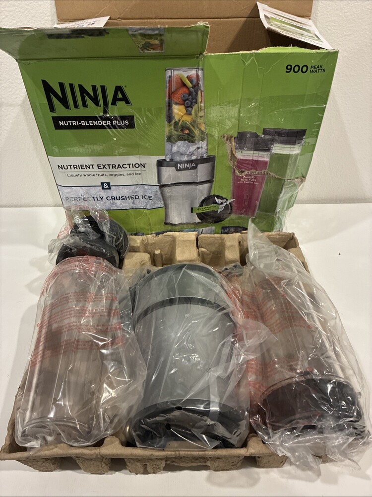 Ninja BN301 120V 20 Oz 3-Speed Personal Blender - Silver