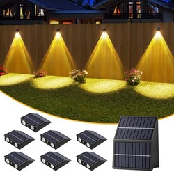 High Brightness Solar Fence Lights Outdo