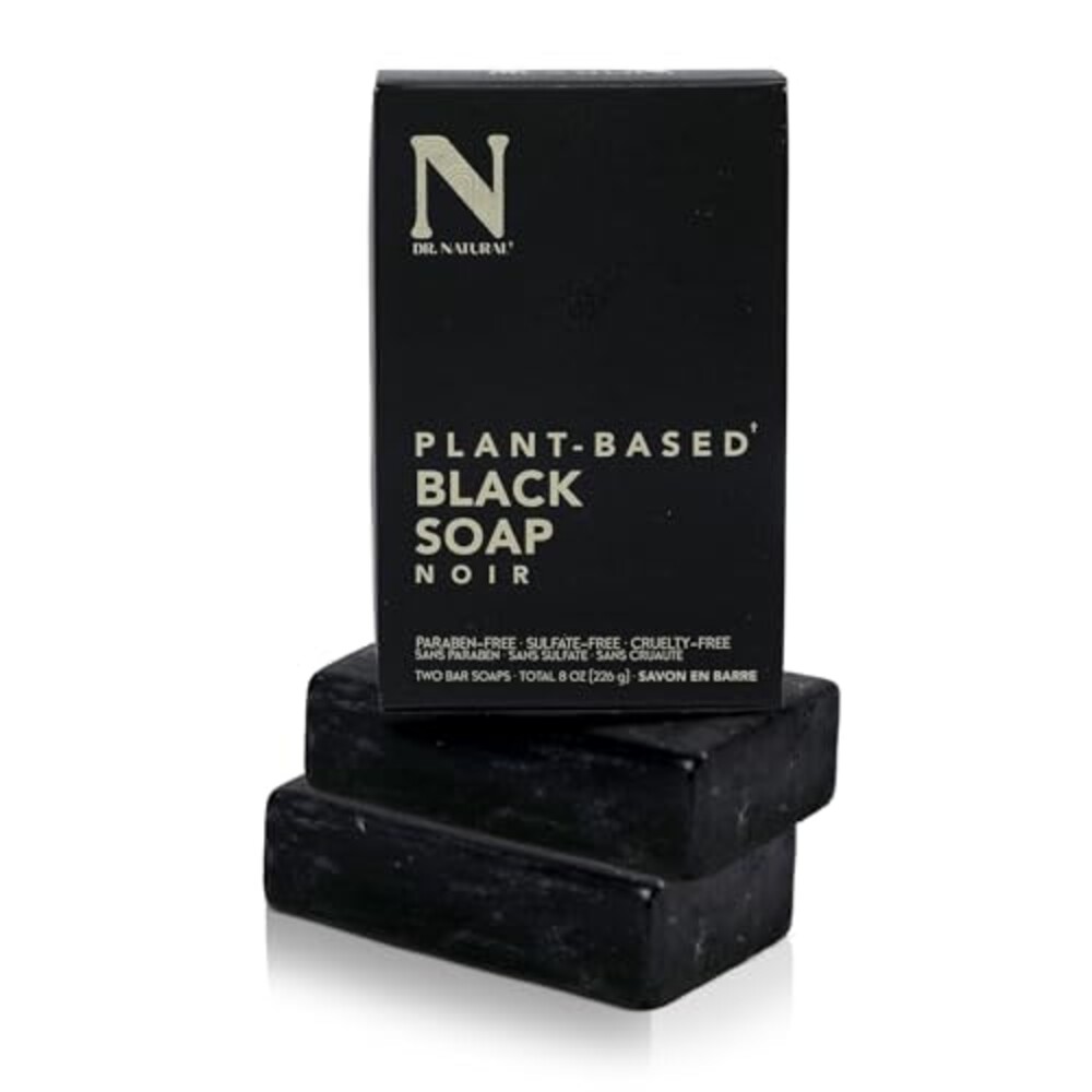 Dr. Natural Black Bar Soap - Gentle Mois