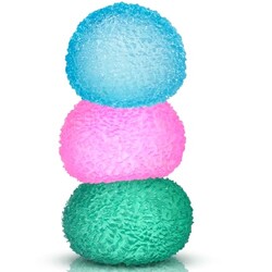 3pc Stress Balls for Adults, Squishy Bal
