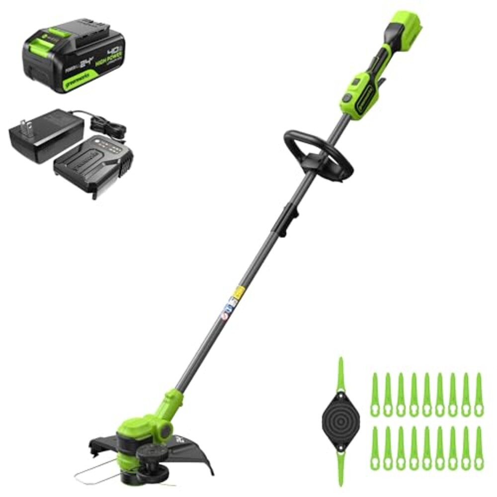 Greenworks 24V 13 in String Trimmer, 20