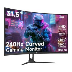 KTC 32 Inch 280Hz 240Hz Curved Gaming Mo