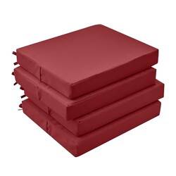 GUHER Outdoor Chair Cushions Set of 4,Wa