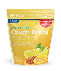 Amazon Basic Care Sugar Free Honey Lemon