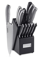 CUISINART Block Knife Set, 15pc Cutlery