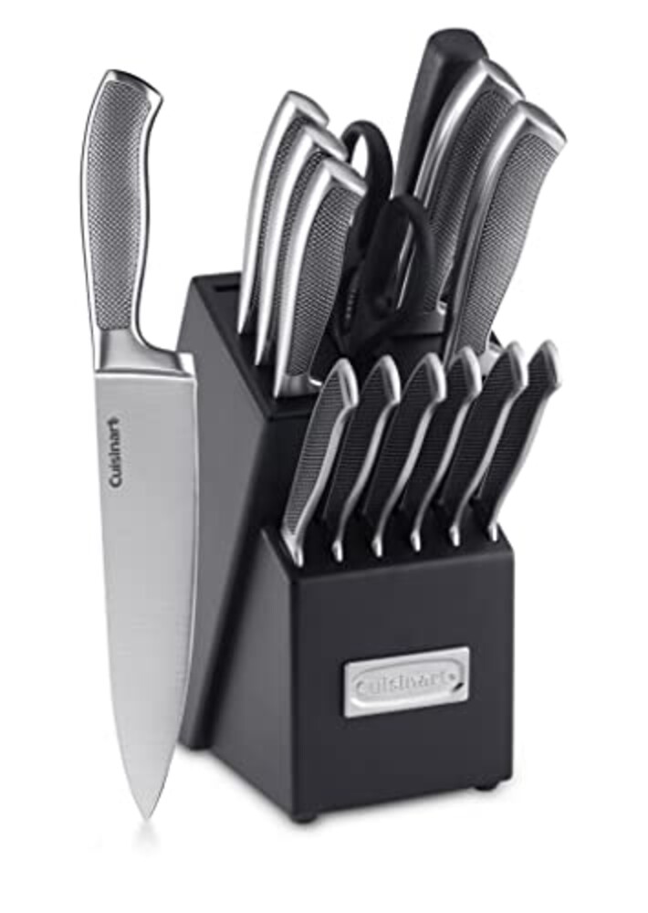 CUISINART Block Knife Set, 15pc Cutlery