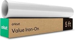 Cricut® Value Iron-On, White (12 in x 5 ft) | HTV Heat Transfer Vinyl