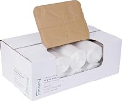 TYPLASTICS 33 Gallon Clear Trash Can Liners - 33" x 40" | High Density Garbage Bags - Case of 500 - Multipurpose for Office, Outdoor, Recycling, Industrial and Commercial
