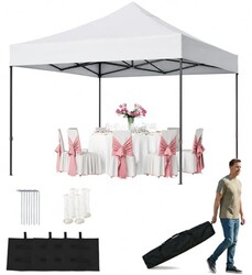 Aoxun 10x10 Pop Up Canopy, One Push Inst