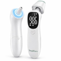 SimpliCare Ear & Forehead Thermometer, F