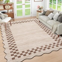GarveeHome Washable Rug 5x7 for Living R
