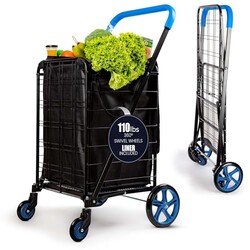 SereneLife Large Folding Utility Shoppin