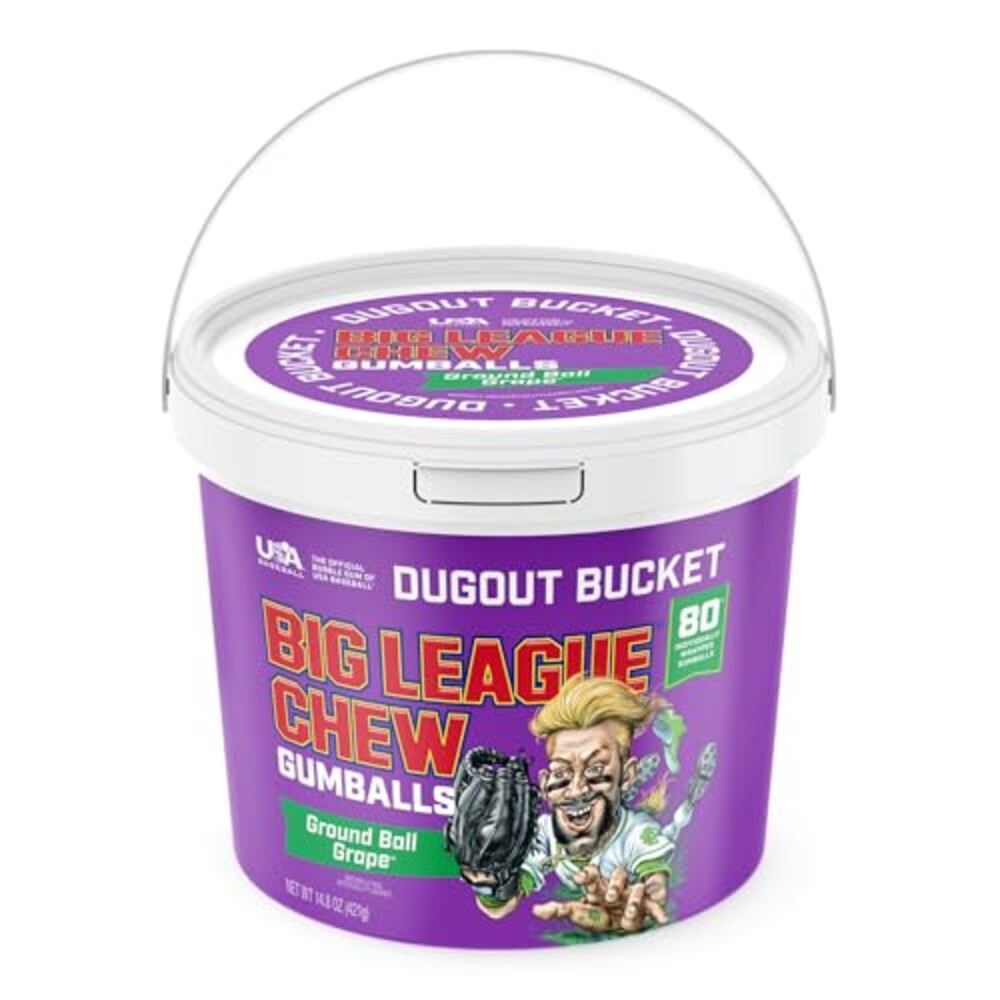 New Big League Chew Bubble Gum Dugout Bu