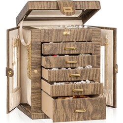 AKOZLIN 6-Tier Jewelry Box Organizer 5 D