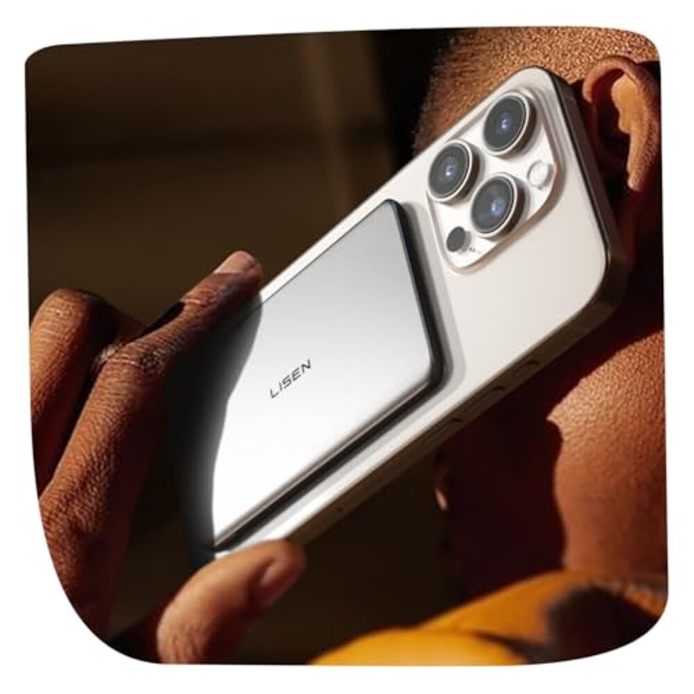 LISEN Ultra Slim MagSafe Power Bank,5000