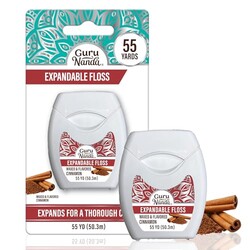 GuruNanda Expandable Waxed Dental Floss