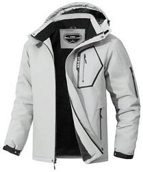 UTWGN Men's Ski Jacket – Waterproof Warm