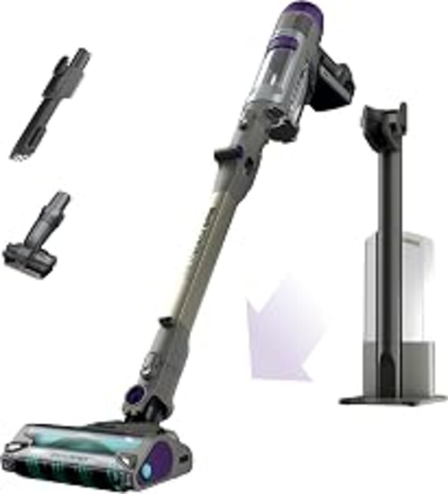 Shark PowerDetect Clean & Empty Cordless Stick Vacuum, IP3251 | Auto-Empty System, Powerful Suction, HEPA Filtration, Carpet & Hard Floor, Portable for Pet Hair, Dark Gray