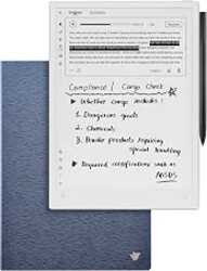 iflytek AINOTE 2 Bundle with Deep Navy Folio Case, 10.65" E-Ink Tablet, AI Note Taking Digital Notebook for Meeting, Voice-to-Text, 18-Language Transcription, Handwritten-to-Text, Ultra-Thin 4.2mm