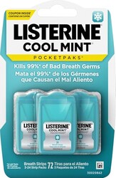 Listerine PocketPaks Breath Strips, Cool