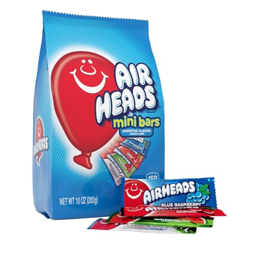 Airheads Mini Candy Bars, Taffy Variety