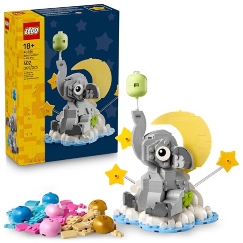 LEGO Baby Elephant in the Sky - Building