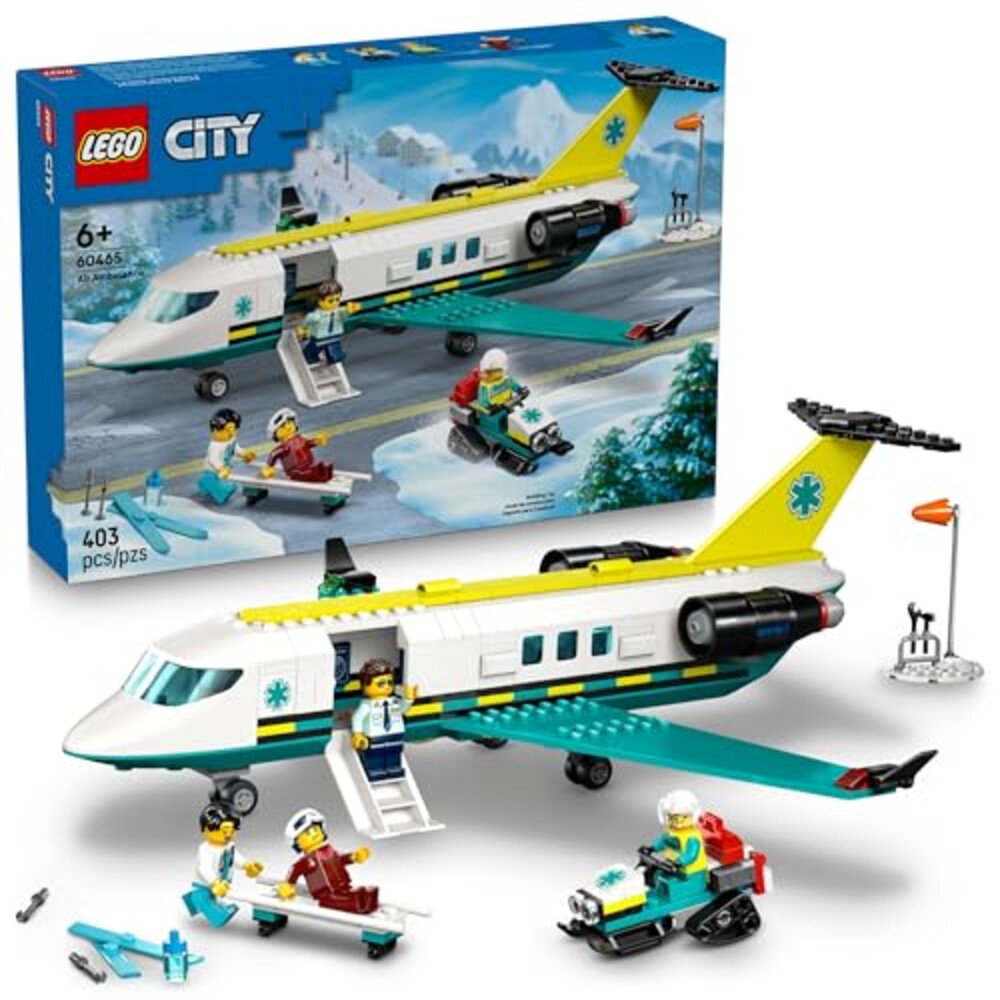 LEGO City Emergency Air Ambulance Airpla