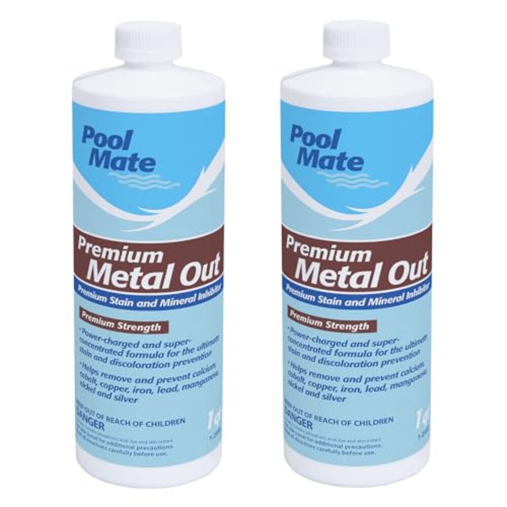 Pool Mate 1-Quart 2-Pack Premium Metal O
