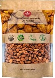 Mighty Apricot USDA Organic Bitter Apricot Seeds 16 Oz (1LB), Vitamin B17 | Natural Raw Bitter Apricot Kernels, Vegan, Non-GMO, Gluten Free, Maximum 3 Kernels/day