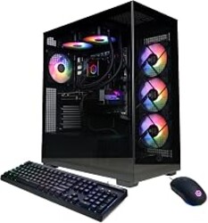 CyberPowerPC Gaming PC, AMD Ryzen 9 9900X, GeForce RTX 5070 12GB | Gamer Xtreme, 32GB DDR5, 1TB PCIe 4.0 SSD, WiFi Ready & Windows 11 Home (GXiVR8080A41)