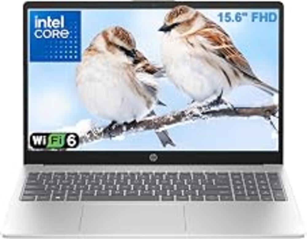 HP Essential Laptop 2026, Intel CPU, 128GB Storage, Office 365, Windows 11 | Copilot AI, WiFi 6, Long Battery Life, Lightweight & Portable, Online Learning, Browsing, Streaming, Willow Green