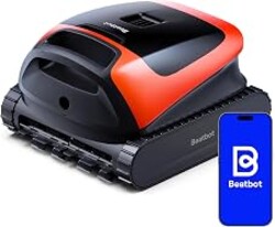 Beatbot Sora 30 Pool Vacuum Robot with Smart Surface Parking, Shallow-Area Cleaning, 6800GPH Suction Power, 5L Capacity for Pools Up to 3229 sq. ft, Tangerine
