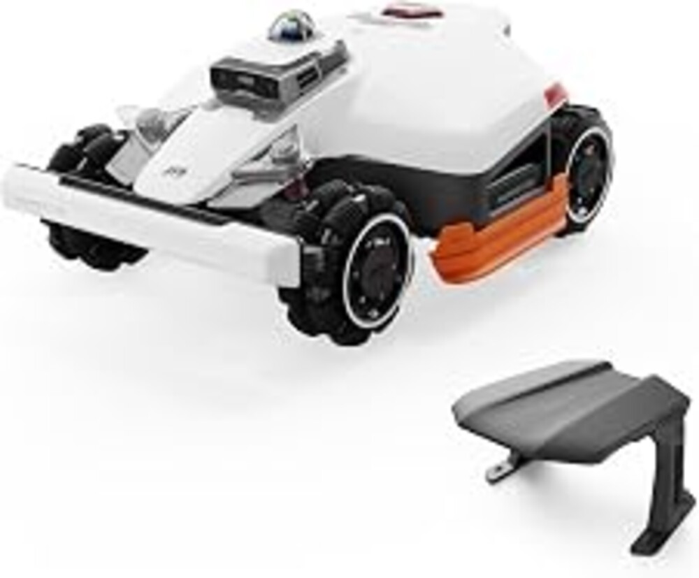 Mammotion LUBA 3 AWD 3000H Robot Lawn Mower with Garage (Ship Separately) | 360° LiDAR+NetRTK+AI Vision, Wire Free for 0.75 Acre, AWD for 80% Slopes, 30 Multi-Zone Management, Cutting Height 2.2"-4.0"
