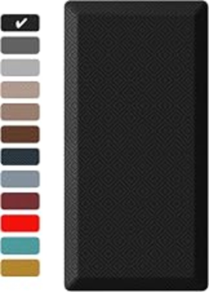 Ophanie Kitchen Mats for Floor, 3/4 inch Thick, 20x39 Anti Fatigue Cushioned Mat,Kitchen Rugs,Waterproof,Comfort Ergonomic Standing Mat for Office,Home,Sink with 99+ Pairs of Anti-Slip Bottom Ridges