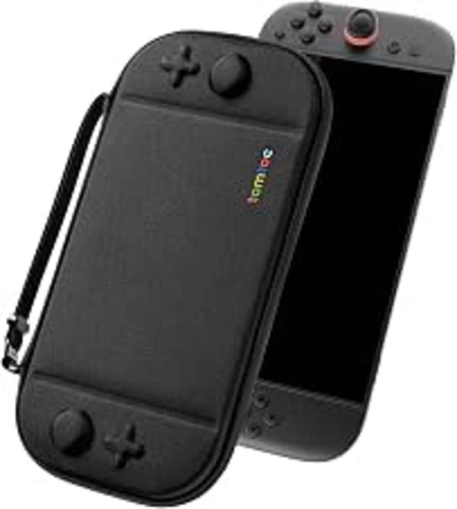 tomtoc Slim Carring Case for Nintendo Switch 2, Military Grade Protection | Odorless Felt Protective Hard Shell with 12 Game Card Slots, Portable Travel Storage Bag with Original Patent, Soft Interior