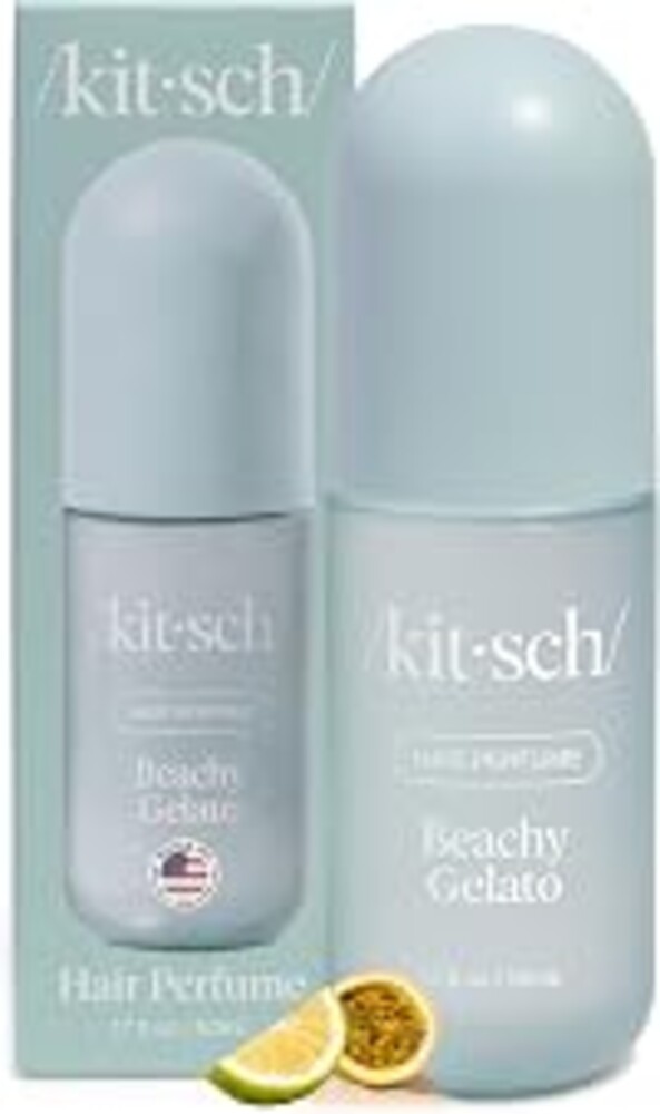 Kitsch Hair Perfume for Women – Hair Spray & Body Mist – Beachy Gelato 50mL | Clean, Deodorizing & Patented Odor-Eliminating Technology – Freshen Hair, Body & Pillows – Made in USA