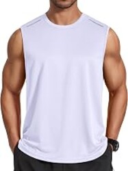 COOFANDY Men's Sleeveless Shirt Quick Dry Workout Tank Top Gym Muscle T Shirts Sport Athletic Tanks Moisture Wicking