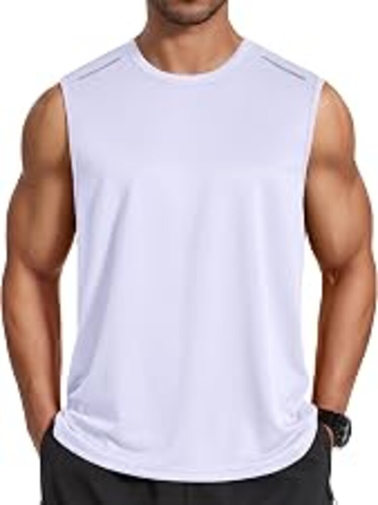 COOFANDY Men's Sleeveless Shirt Quick Dry Workout Tank Top Gym Muscle T Shirts Sport Athletic Tanks Moisture Wicking