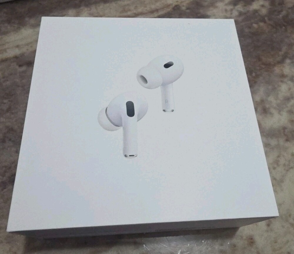 Apple AirPods Pro 2 Gen Active Noise Cancelling Earbuds MJTV3LL/A NEW SEALED 