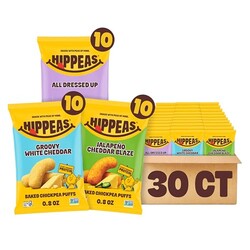 Hippeas Chickpea Puffs, Variety Pack, Gr