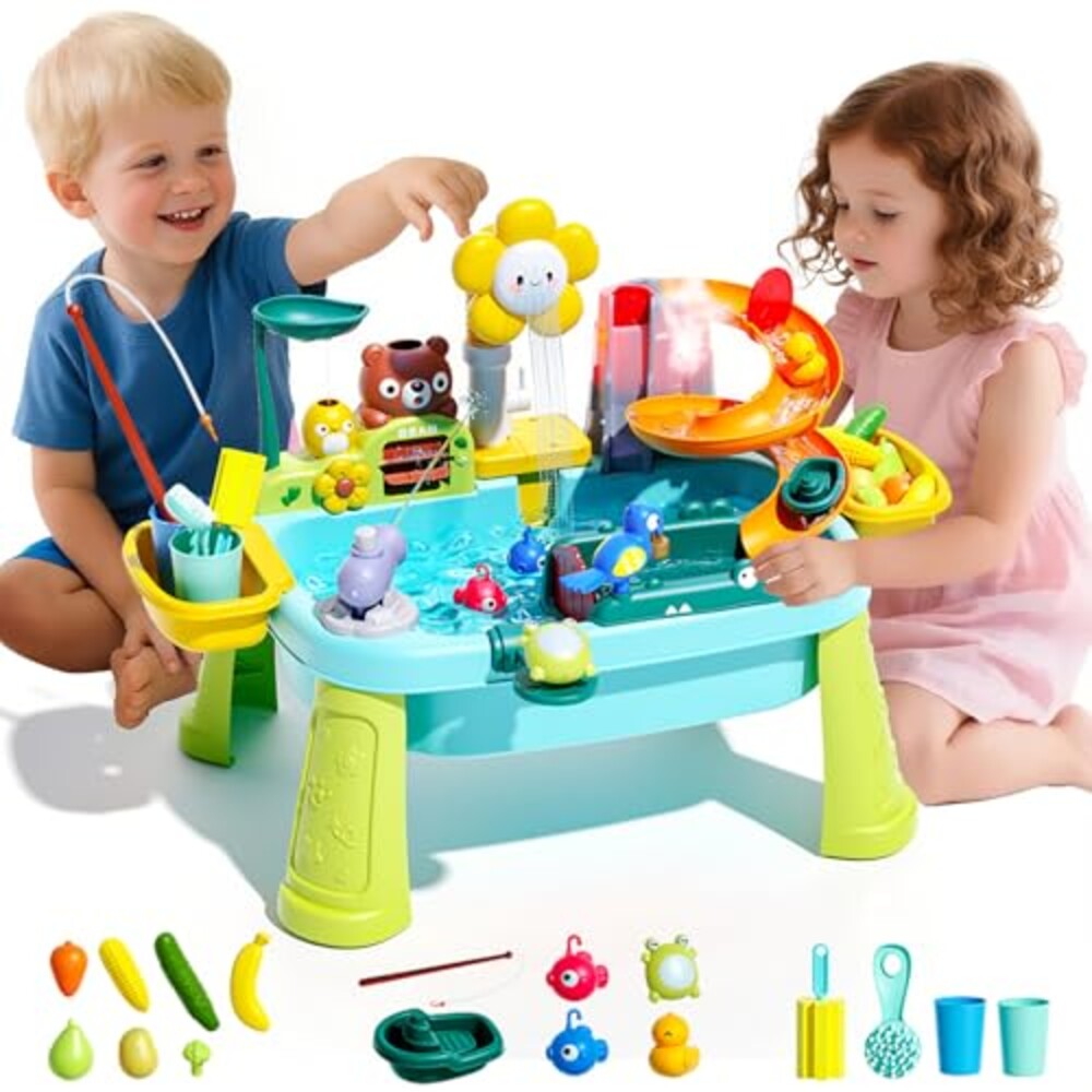 Ploomi Upgraded Toddler Sand Water Table