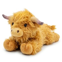 Highland Cow Microwavable Stuffed Animal