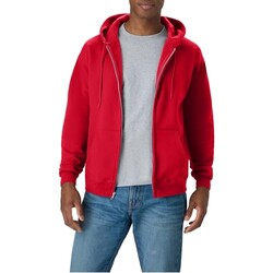 Hanes Men's Full-Zip Eco-Smart Hoodie, D