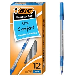 BIC Round Stic Grip Xtra Comfort Ballpoi